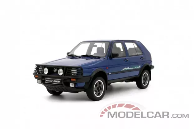 Ottomobile Volkswagen Golf 2 Country 1990 Bright Blue Metallic 1:18 OT973