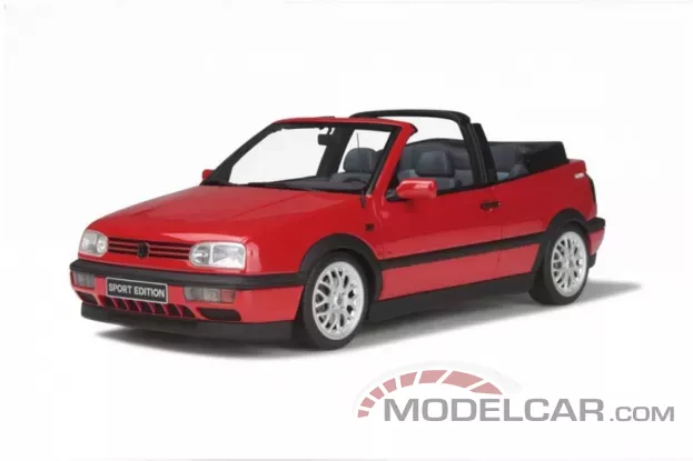 Ottomobile Volkswagen Golf 3 Cabriolet Sport Edition Flash Red 1:18 OT202