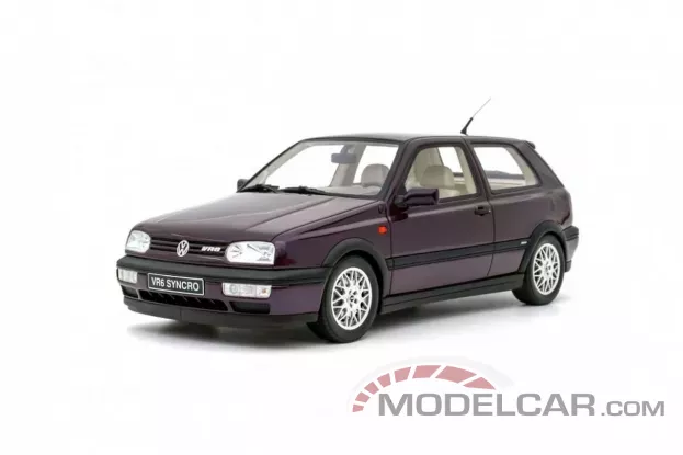 Ottomobile Volkswagen Golf 3 VR6 Syncro 1995 Dark Violet Perleffekt 1:18 OT1052