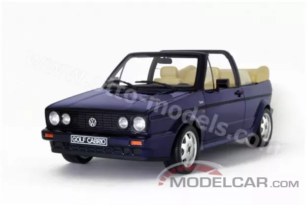 Ottomobile Volkswagen Golf Cabriolet Classic Line blue 1:18 OT531