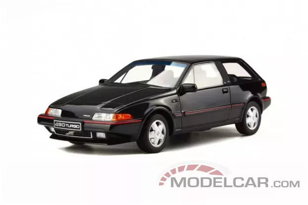 Ottomobile Volvo 480 Turbo 1989 Black 1:18 OT740