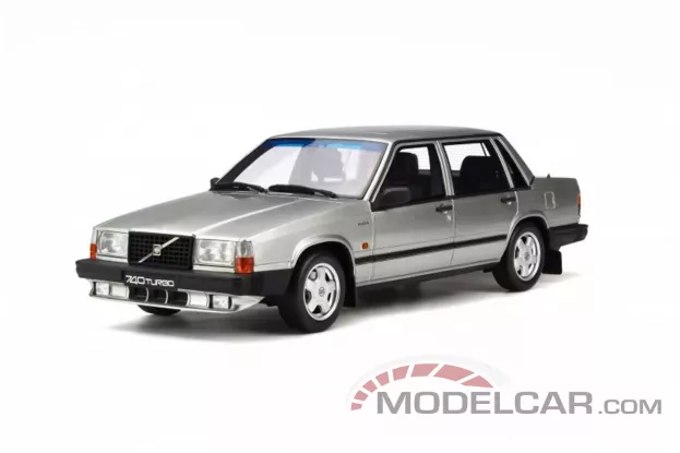 Ottomobile Volvo 740 Turbo 1987 Silver Grey Metallic 1:18 OT263