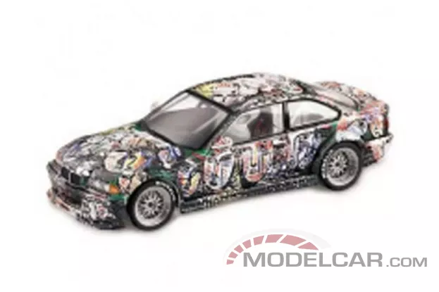 UT Models BMW M3 GTR E36 Sandro Chia Art Car 1:18 80430150920
