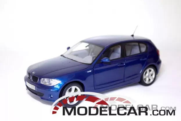 Kyosho BMW 1-Series e87 Sydney Blue dealer edition 1:18 80430308600
