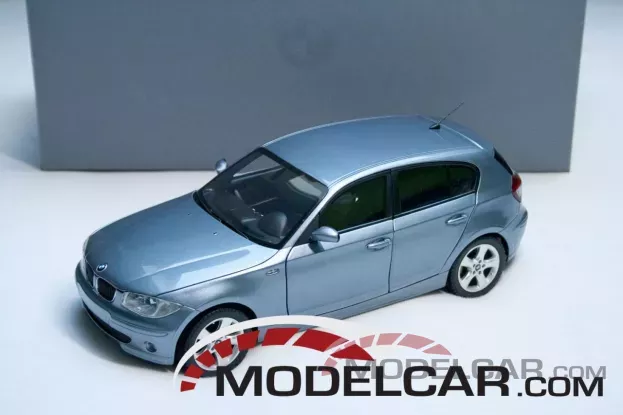 Kyosho BMW 1-Series e87 Quartz Blue dealer edition 1:18 80430308599