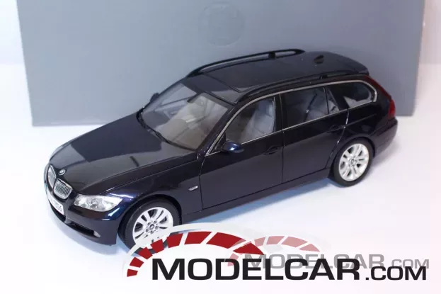 Kyosho BMW 3-Series touring e91 Monaco Blue dealer edition 1:18 80430394361