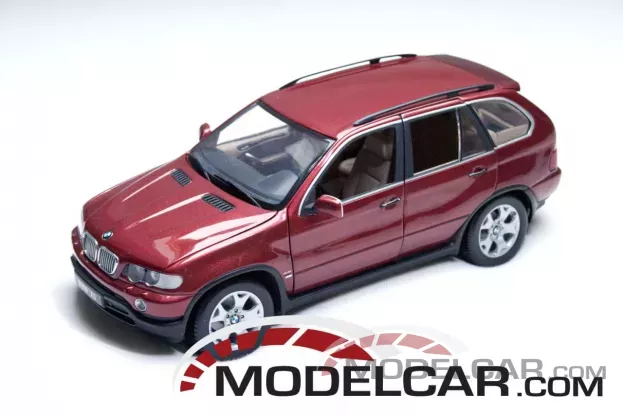 Kyosho BMW X5 4.4i e53 red metallic 1:18 08521R