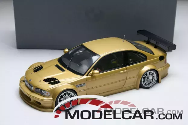 Minichamps BMW M3 GTR street e46 Phoenix Yellow dealer edition 1:18 80430309444