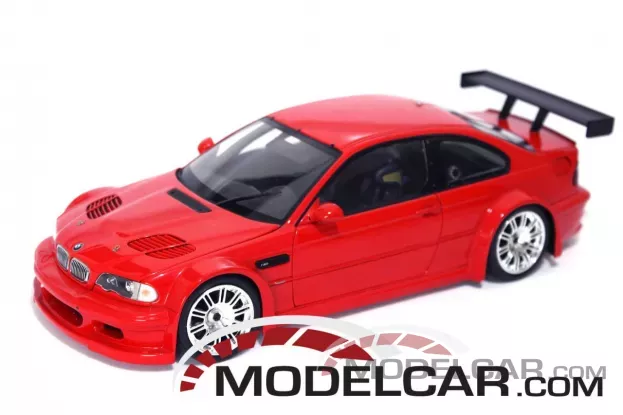 Minichamps BMW M3 GTR street e46 red 1:18 100012101
