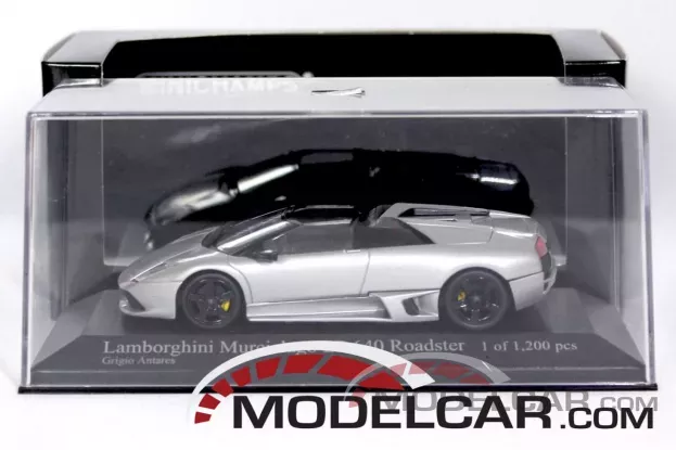 Minichamps Lamborghini Murcielago LP640 Roadster Grigio Antares 1:43 400103931