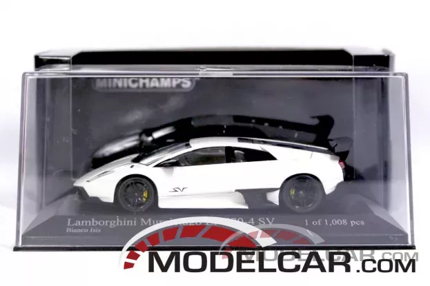 Minichamps Lamborghini Murcielago LP670-4 SV white 1:43 400103941