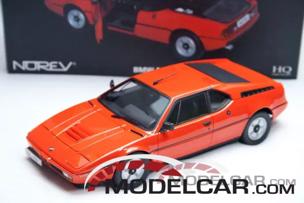 Norev BMW M1 e26 1978 red 1:18 183222