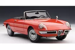 AUTOart Alfa Romeo 1600 Duetto Spider 1966 Red 70137