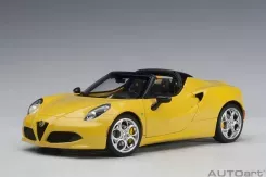 AUTOart Alfa Romeo 4C Spider Giallo Prototipo 70143