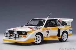 AUTOart Audi Sport Quattro S1 Rally Monte Carlo 1986 W. Rohrl C. Geistdorfer 2 88601