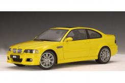 AUTOart BMW M3 coupe e46 2001 Phoenix Yellow 70542