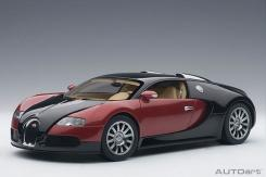 AUTOart Bugatti Veyron 16.4 Production Car 001 Red Black 70909