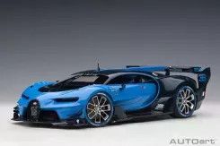 AUTOart Bugatti Vision GT Bugatti Light Blue Racing Blue Carbon 70986