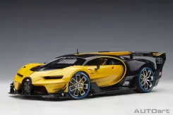 AUTOart Bugatti Vision GT Giallo Midas Black Carbon 70989