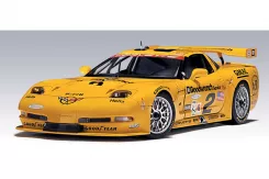 AUTOart Chevrolet Corvette C5-R 2001 Winner GT2 Class Rolex 24 Daytona 2 R. Fellows C. Kneifel J.O Connell F.Freon 80106