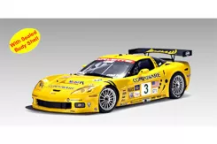 AUTOart Chevrolet Corvette C6R 2005 2nd Laguna SECA Race Car 3 J.O Connell R.Fellows 80505