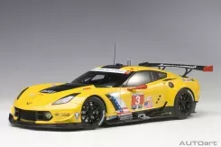 AUTOart Chevrolet Corvette C7.R Lime Rock 2016 3 A.Garcia J.Magnussen 2nd Place Lime Rock 2016 81607