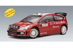 AUTOart Citroen C4 WRX 2006 S.Loeb D.Elena 1 Night Race Version Winner of Rally Monte Carlo 80737