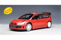 AUTOart Citroen C4 WRX Plain Body Version Red 80736