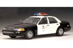 AUTOart Ford Crown Victoria EN114 Police Car LAPD 72701