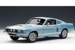 AUTOart Ford Mustang 1 Shelby GT500 1967 Blue with White Stripes 72907