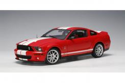 AUTOart Ford Mustang 5 Shelby Cobra GT 500 Concept Red with White Stripes 73051
