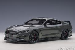 AUTOart Ford Mustang 6 Shelby GT-350R Lead Foot Grey with Black Stripes 72930