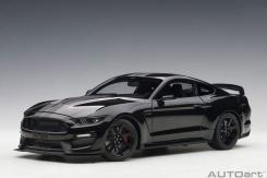 AUTOart Ford Mustang 6 Shelby GT-350R Shadow Black with Black Stripes 72934