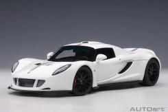 AUTOart Hennessey Venom GT Spyder World Fastest Edition white 75405