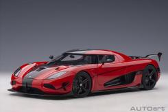 AUTOart Koenigsegg Agera RS Chilli Red Carbon with Black Accents 79022