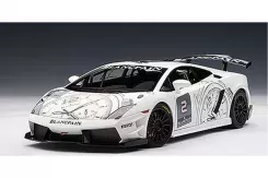 AUTOart Lamborghini Gallardo LP560-4 Trofeo Blancpain White 74689