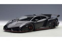 AUTOart Lamborghini Veneno Nero Nemesis Matt Black 74505