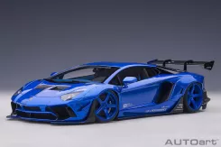 AUTOart Liberty Walk LB-Works Lamborghini Aventador Limited Edition Hyper Blue 79183