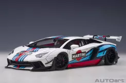 AUTOart Liberty Walk LB-Works Lamborghini Aventador Limited Edition Martini Livery 79185