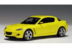 AUTOart Mazda RX-8 LHD Lighting Yellow 55921