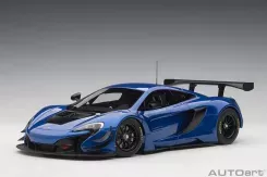 AUTOart McLaren 650S GT3 Plain Body Version Blue Metallic 81641