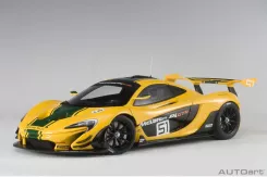 AUTOart McLaren P1 GTR Yellow with Green stripes 51 81544
