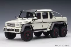 AUTOart Mercedes-Benz G63 AMG 6x6 w463 Designo Diamond White 76307