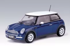 AUTOart Mini Cooper R50 2001 Blue 54824