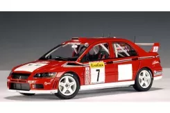 AUTOart Mitsubishi Lancer Evolution VII WRC 2002 F.Delecour D.Grataloup 7 Rally Monte Carlo 80251