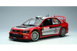 AUTOart Mitsubishi Lancer WRC05 Rovanpera 91 Rally Monte Carlo 80540