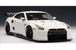 AUTOart Nissan GT-R GT1 FIA-GT R35 2010 Matt White 81076