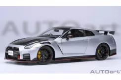 AUTOart Nissan GT-R R35 Nismo 2022 Special Edition Ultimate Metal Silver 77503