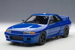 AUTOart Nissan Skyline GT-R R32 1992 Australian Bathurst Race Bayside Blue Plain Body Version 89281