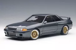 AUTOart Nissan Skyline GT R R32 Wangan Midnight Reina Grey Metallic 77411